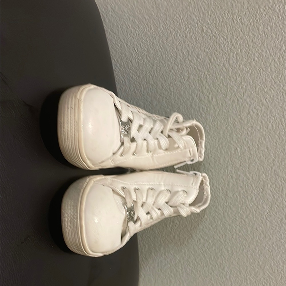 Michael Kors Kids White High Top Sneakers